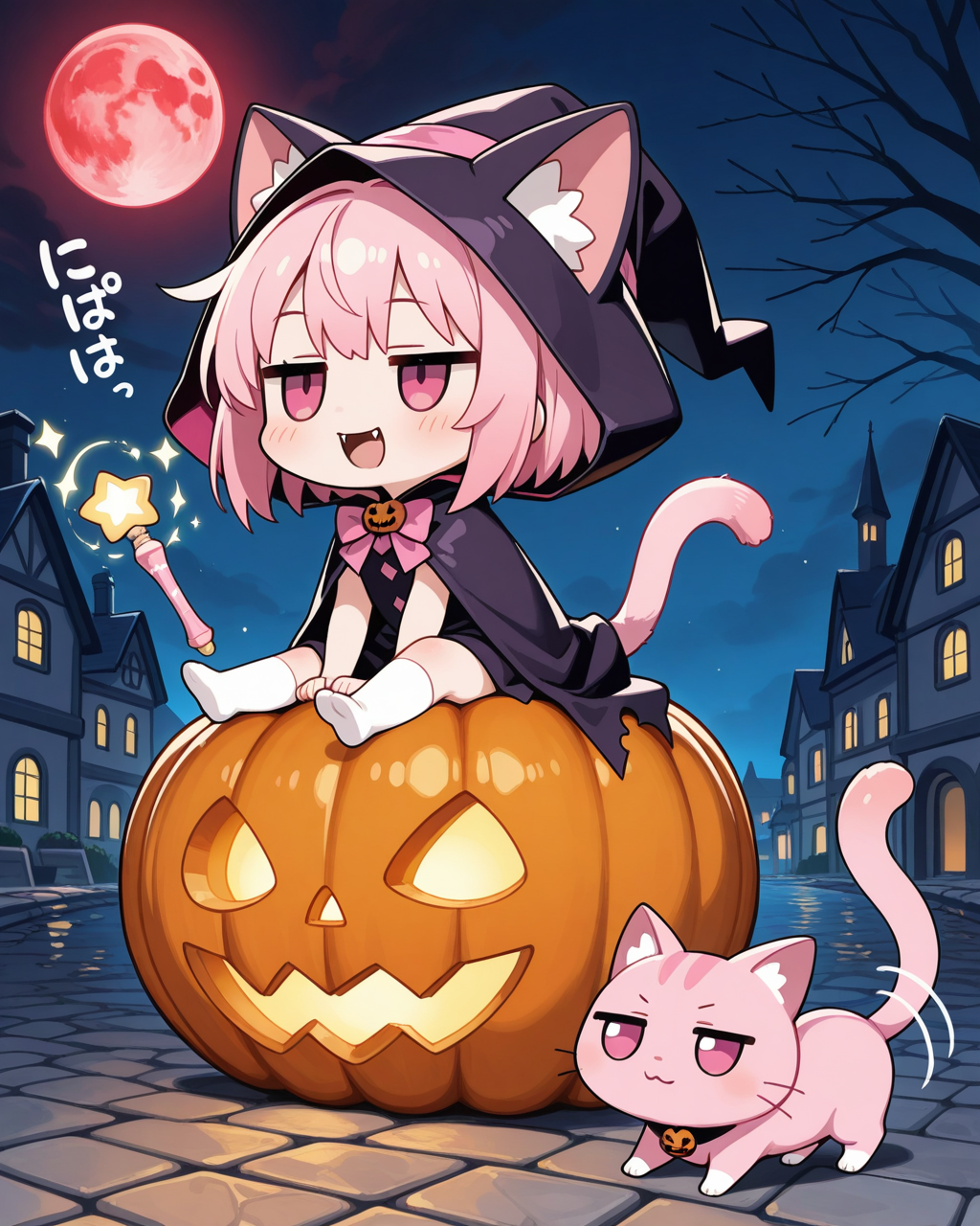 おさかにゃくれにゃきゃいたずらしちゃうにゃん！！