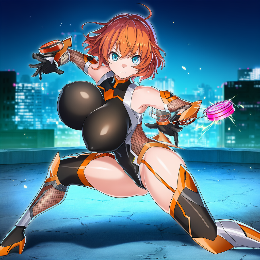 ヨーヨー対魔忍ちゃん