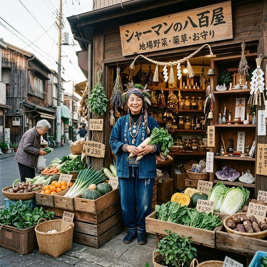 シャーマンの八百屋
