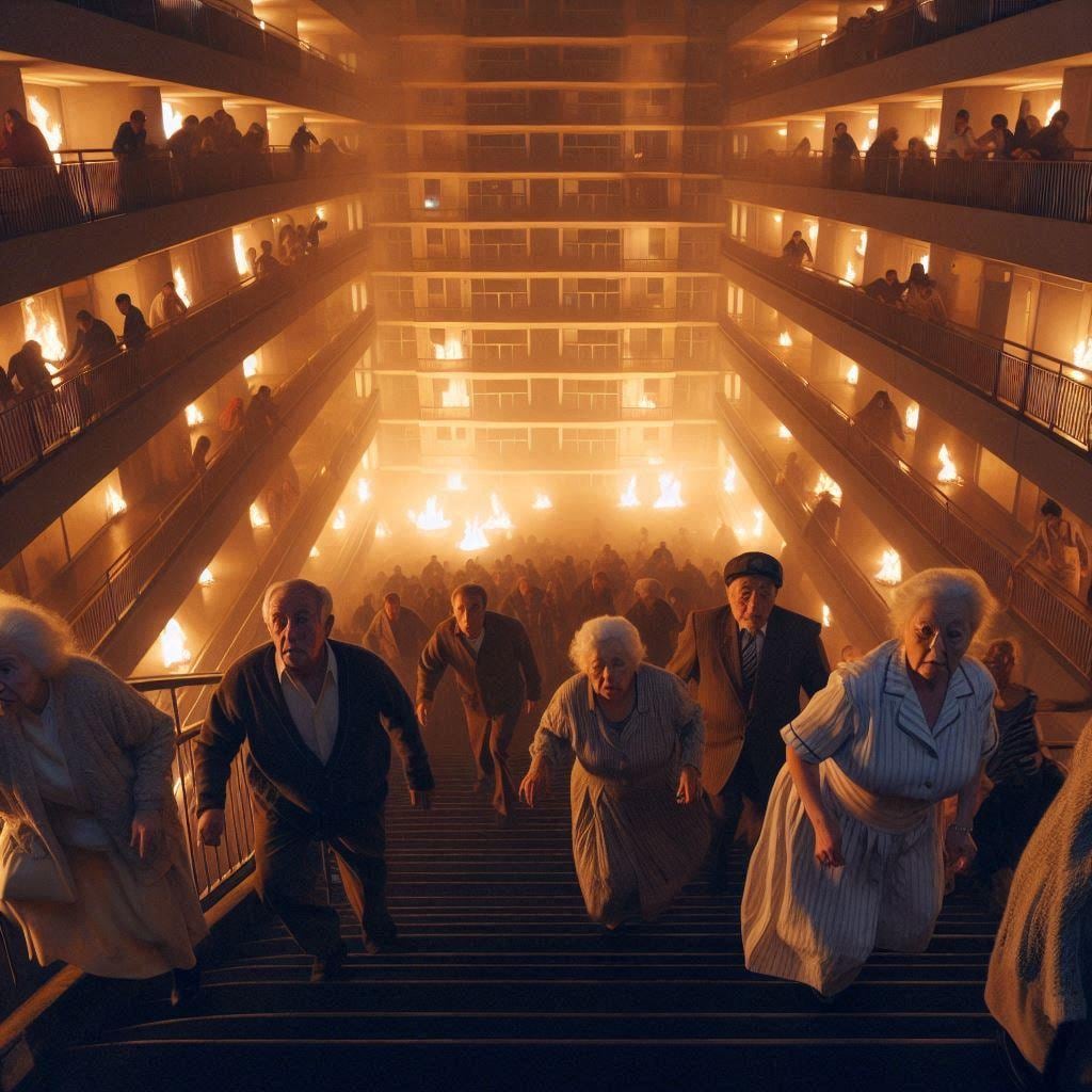 [12枚] タワーリング・インフェルノ