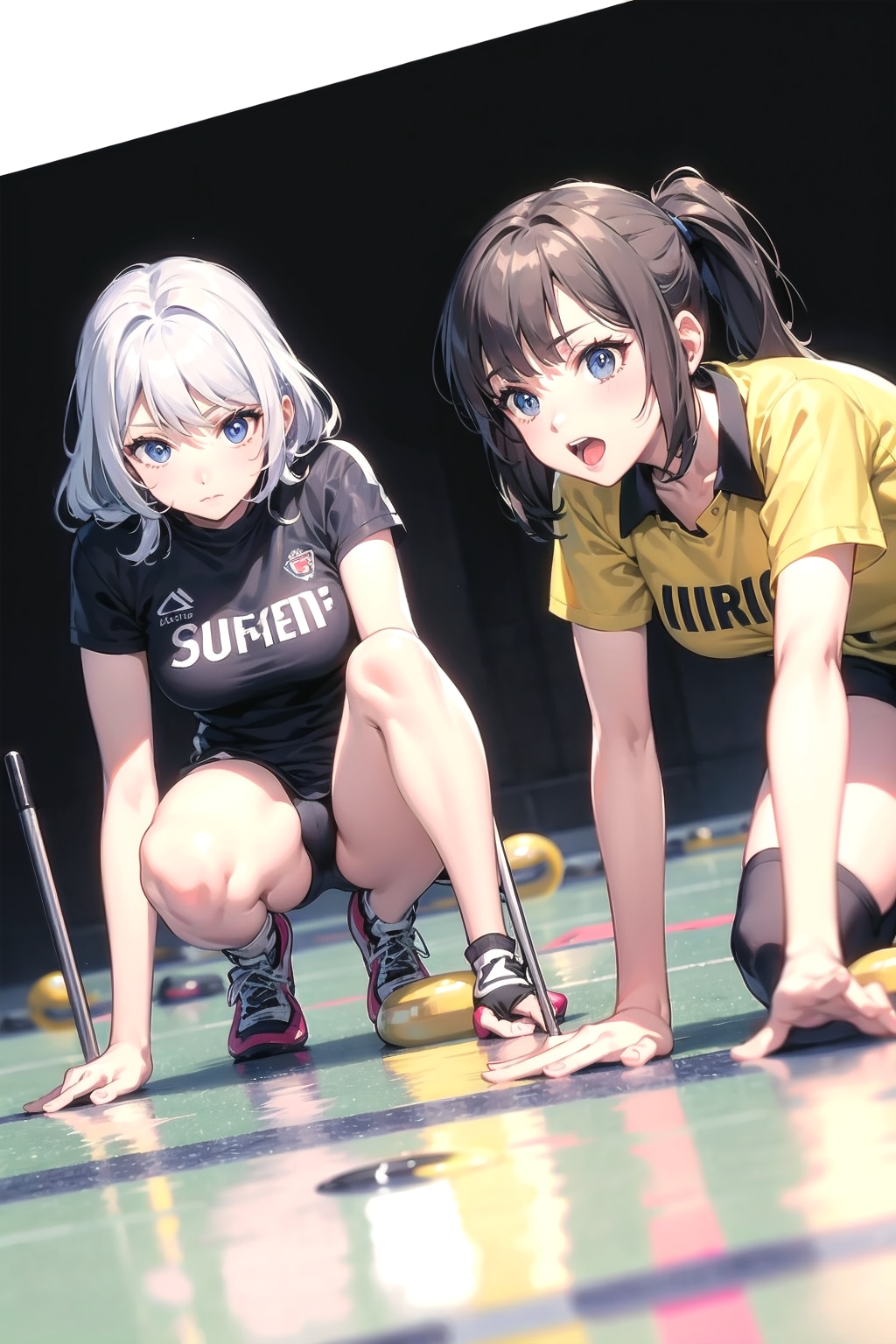 カーリング女子