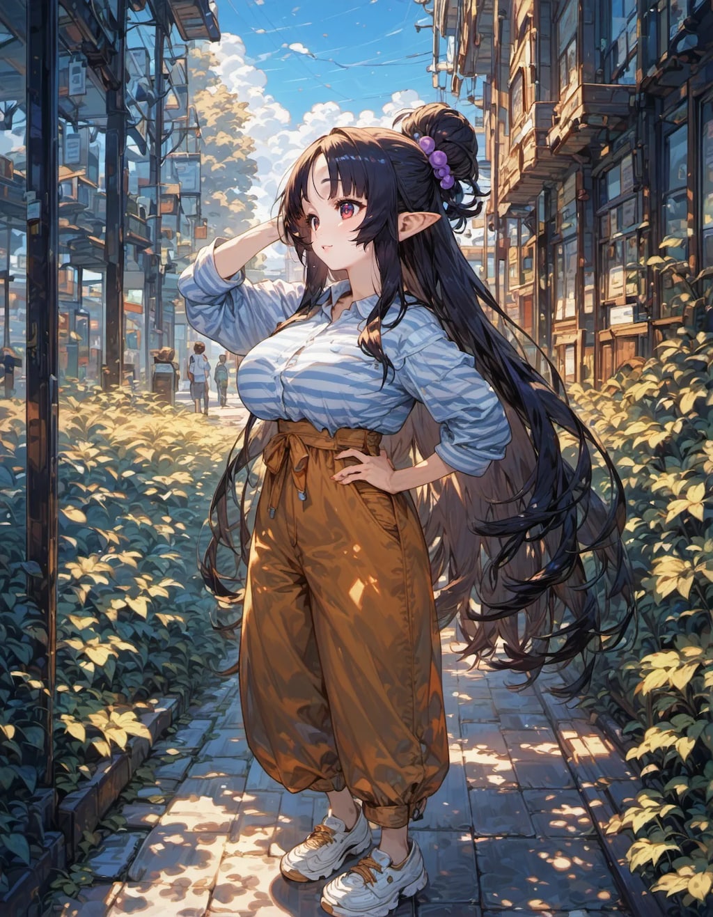 Strolling Through the Hidden District