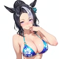 水着衣装　メジロラモーヌ 4枚目