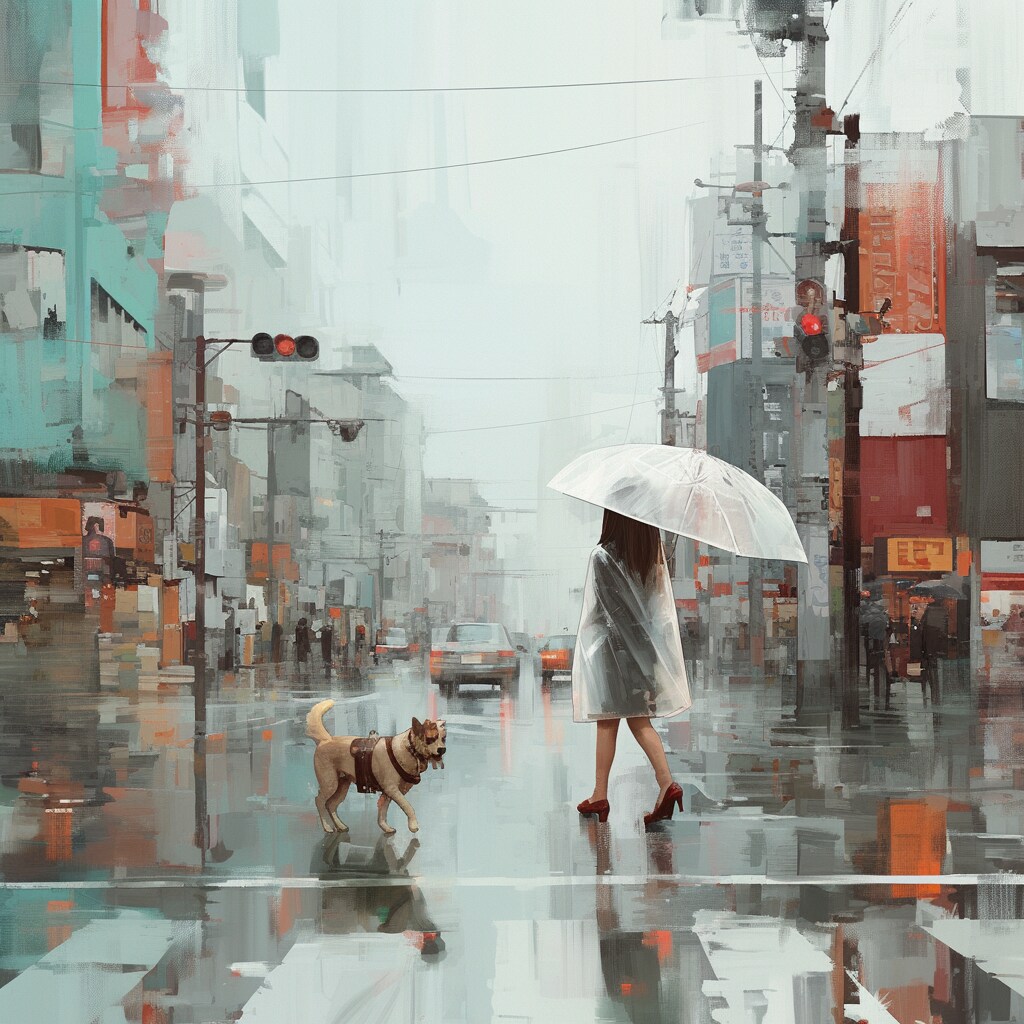 雨の日　10の都市