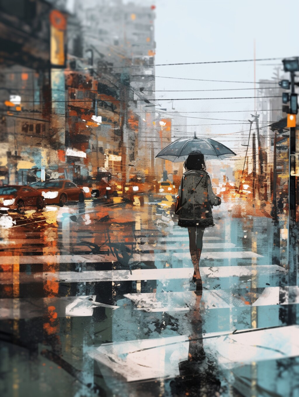 雨の日　10の都市