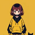 猫と少女 3枚目