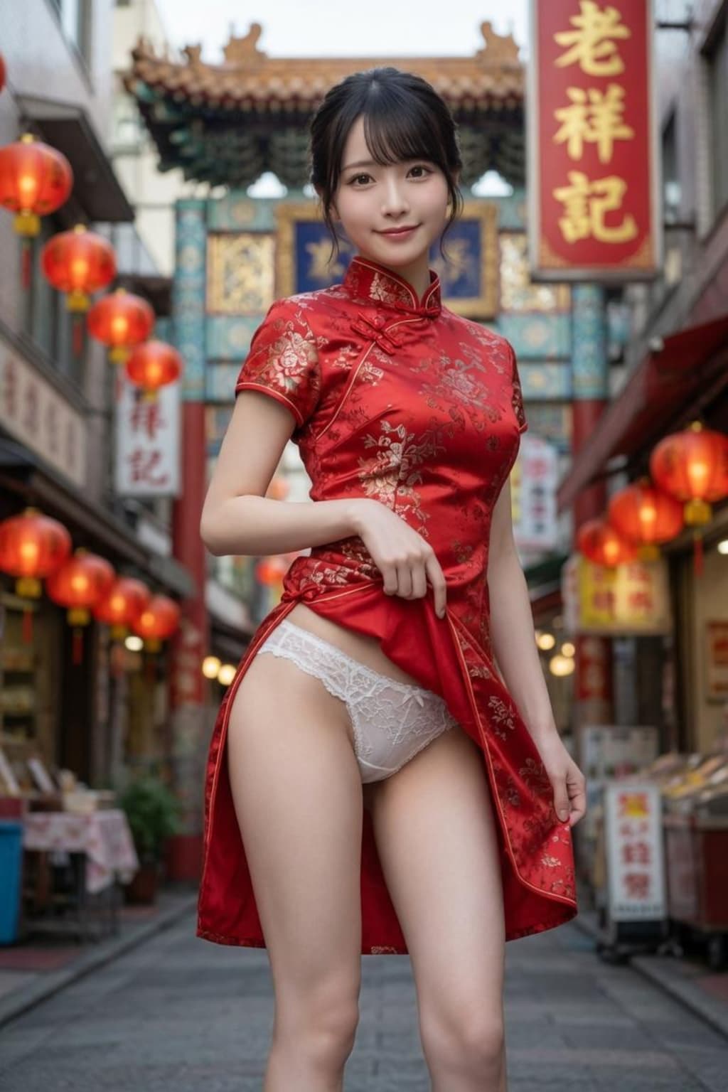パンチラ