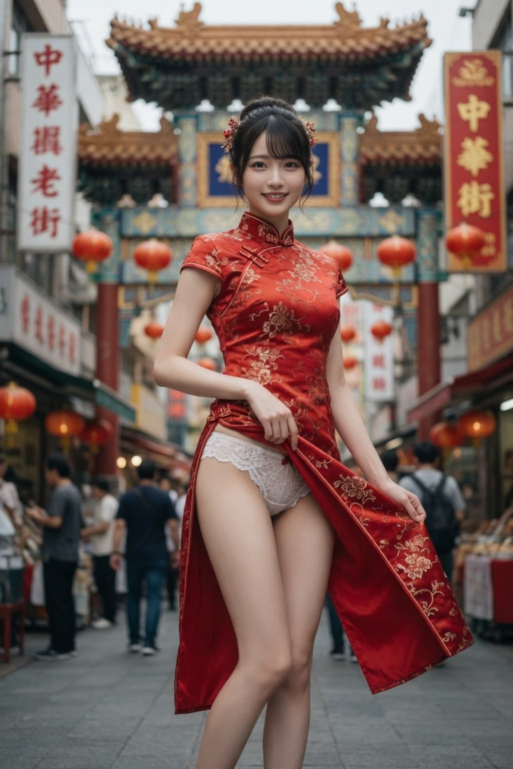 パンチラ