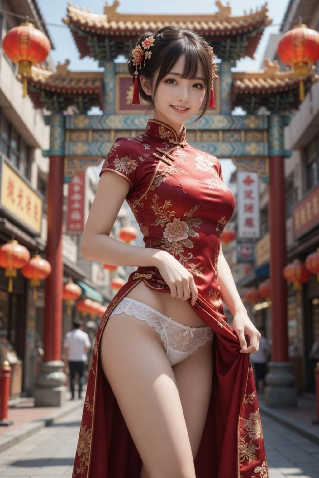 パンチラ