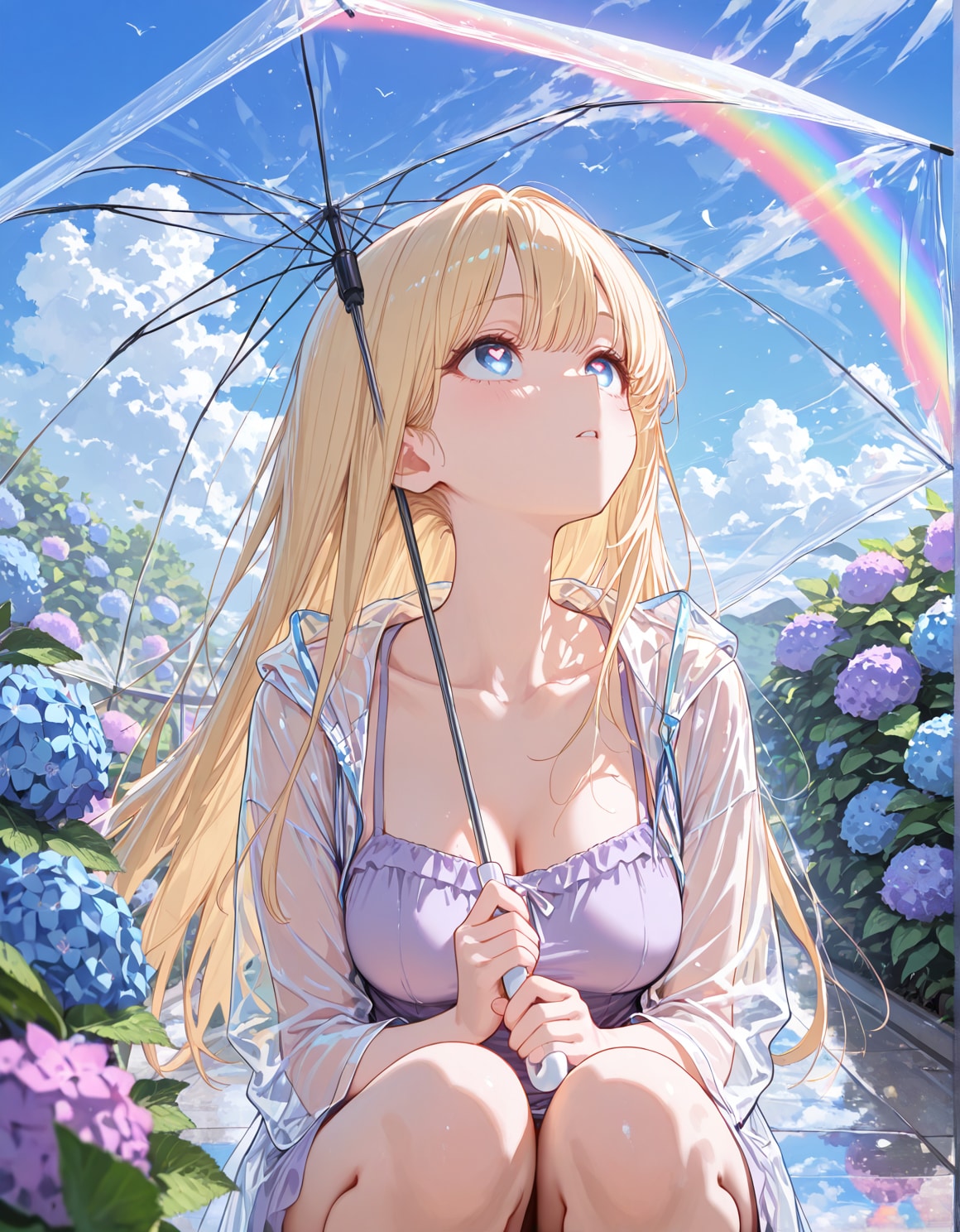 雨上がり