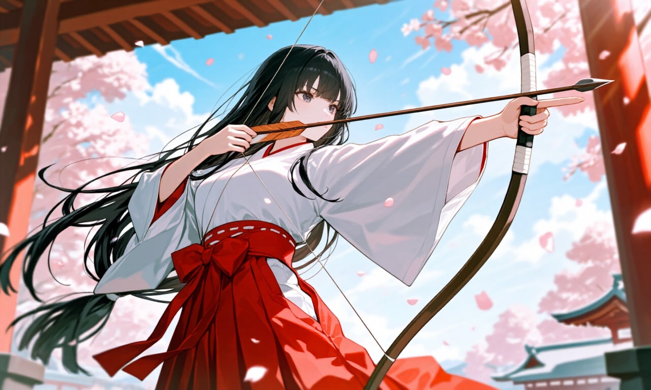 大弓女子 | の人気AIイラスト・グラビア