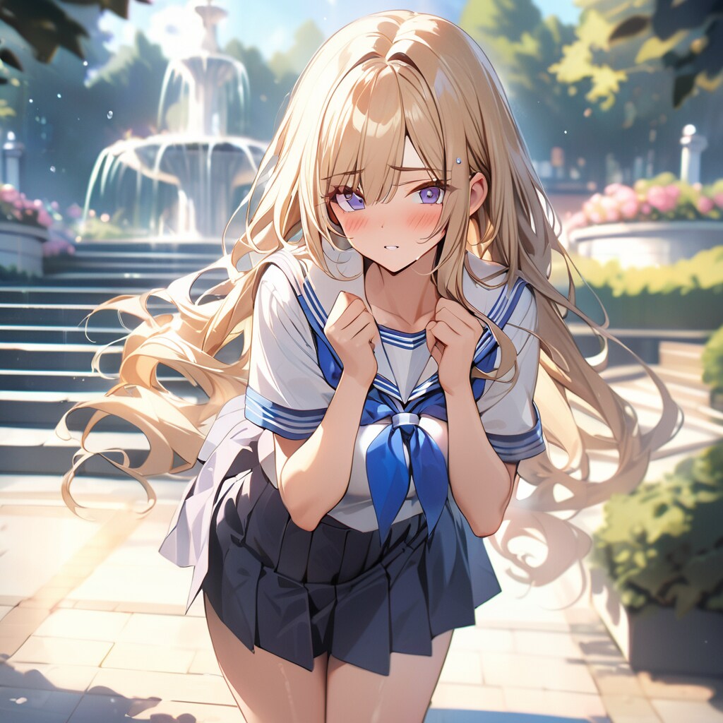 結菜(ゆな)と制服デート