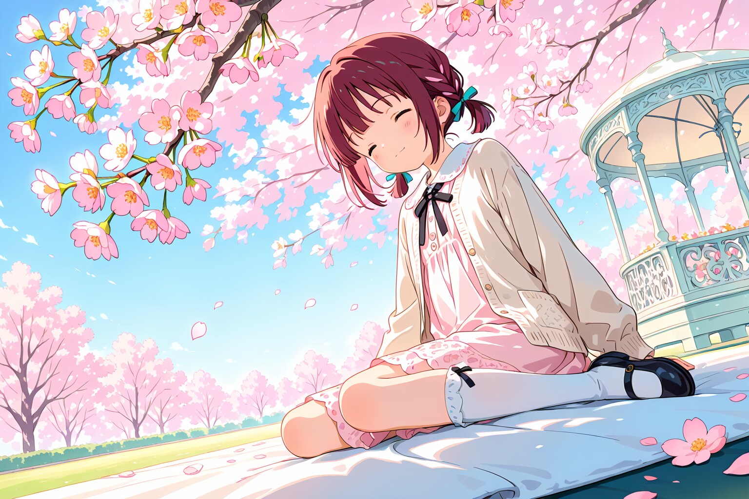 ほころぶ花見日 | の人気AIイラスト・グラビア