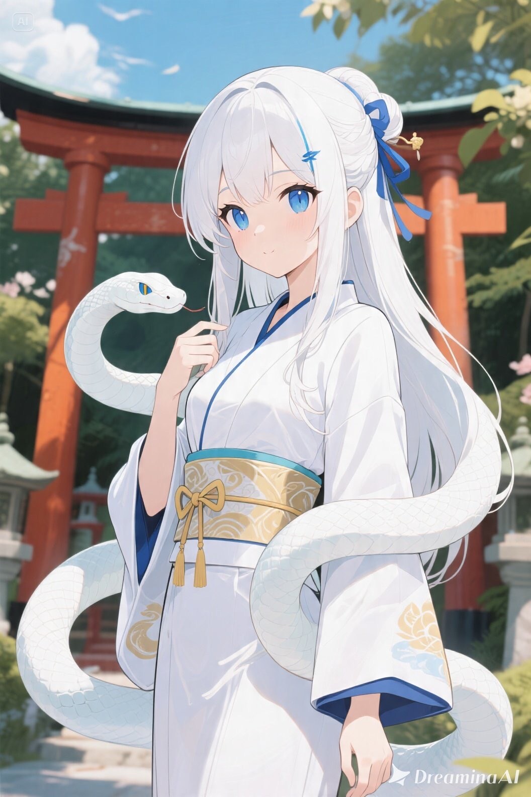 白蛇神社の御神体180