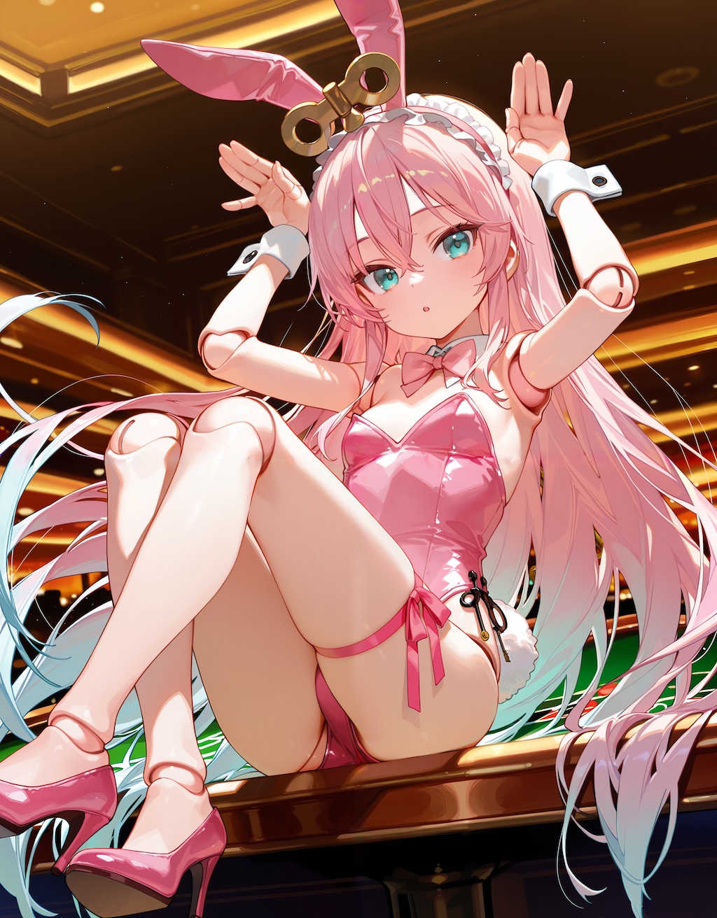 バニー自動人形娘さん