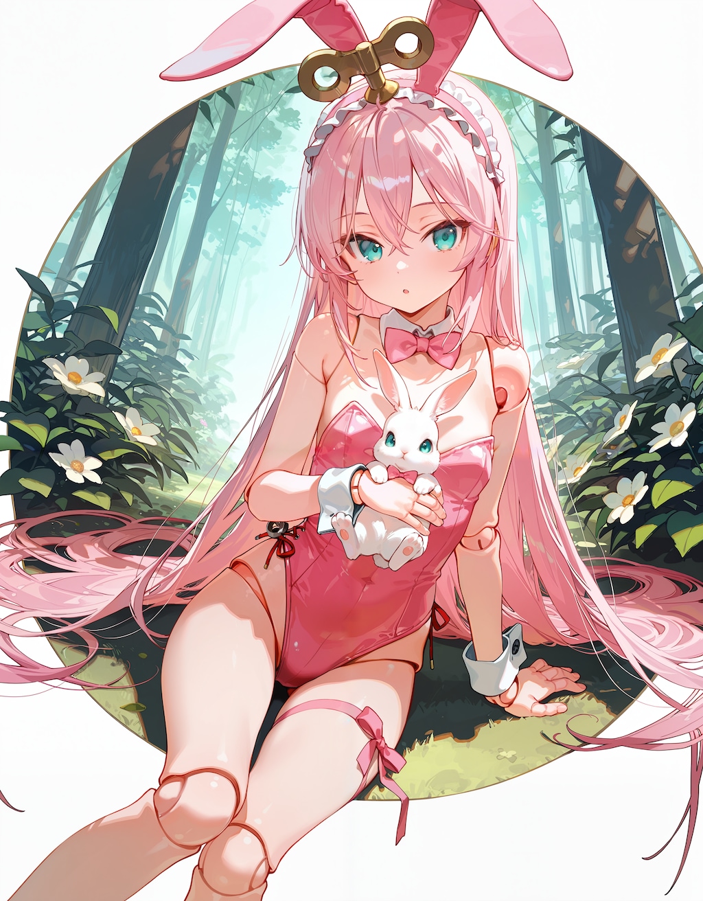 バニー自動人形娘さん