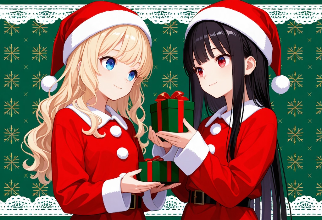 ちちぷいちゃんとししょちゃんのクリスマスプレゼント