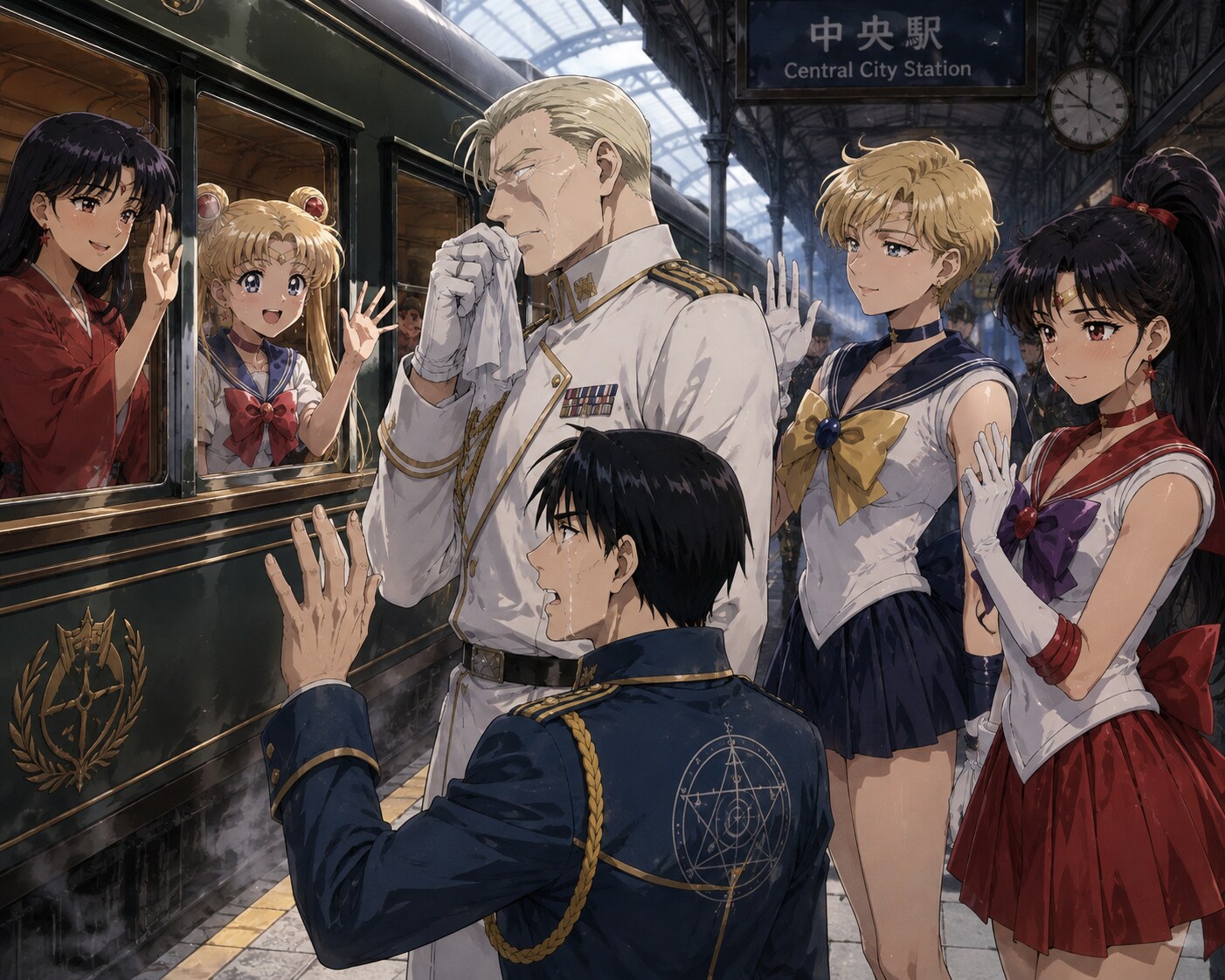 剣帝への挑戦！ はるか＆乱麗、大総統の剣を越えろ！第9話 | の人気AIイラスト・グラビア