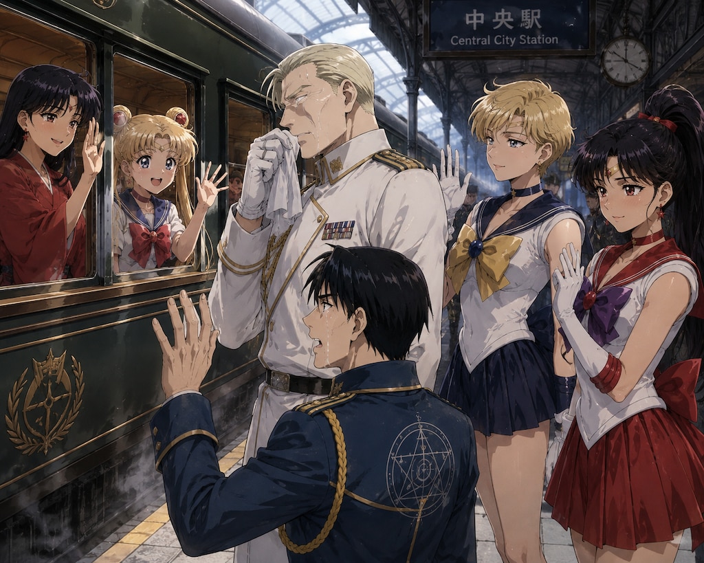 剣帝への挑戦！ はるか＆乱麗、大総統の剣を越えろ！第9話