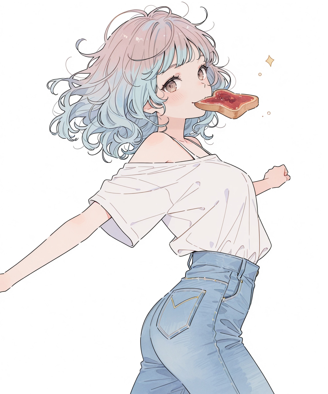 テンプレ出会いはどこですか？ | の人気AIイラスト・グラビア