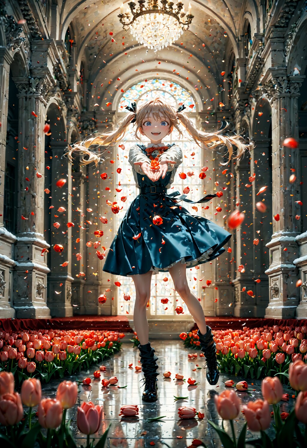 今日はチューリップを贈る日