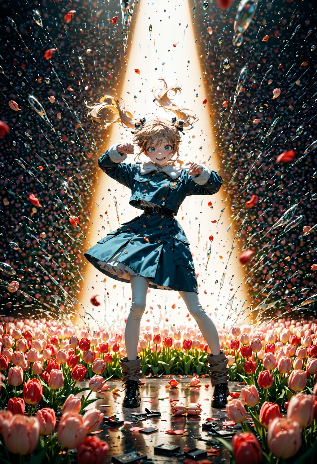 今日はチューリップを贈る日