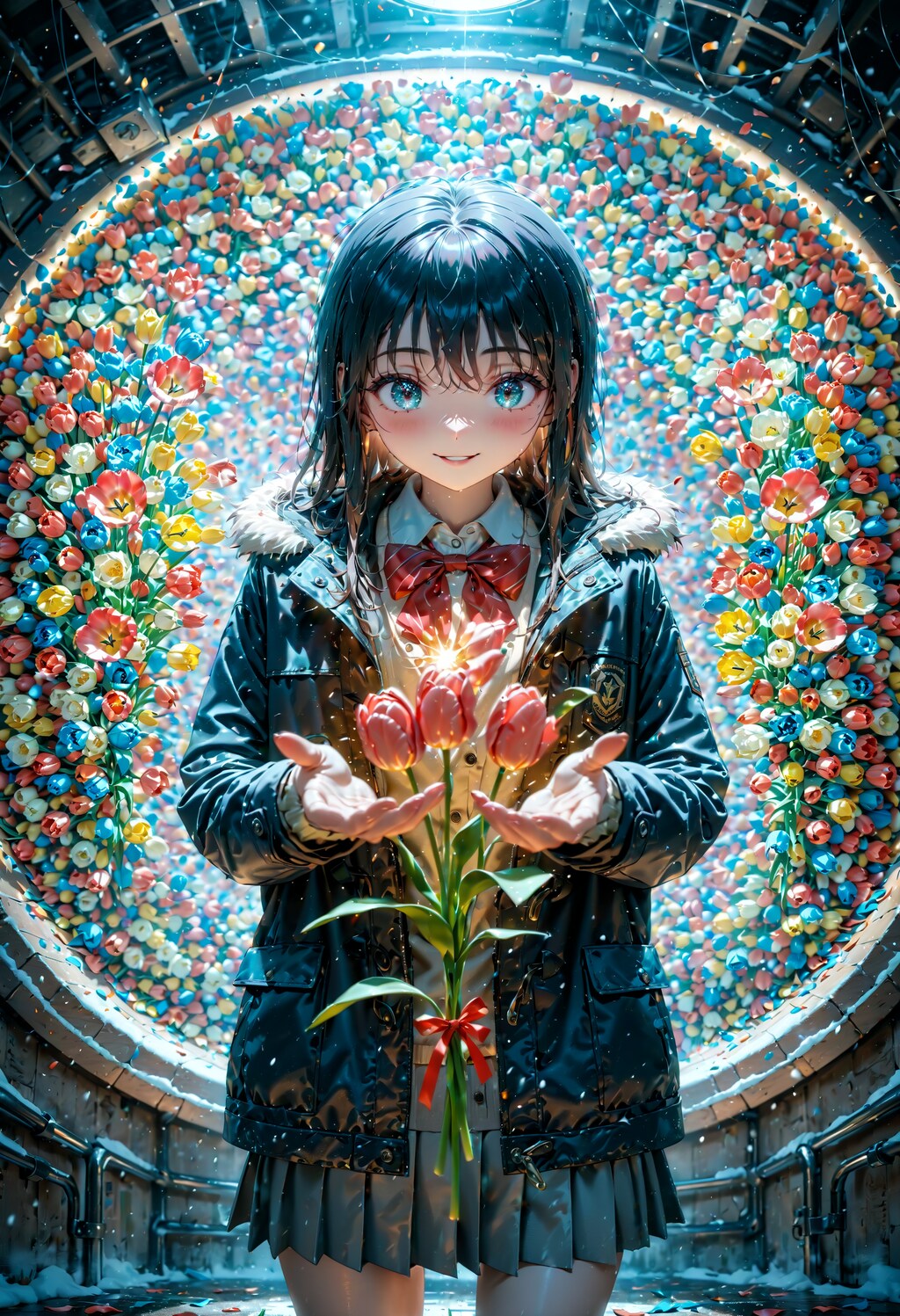 今日はチューリップを贈る日