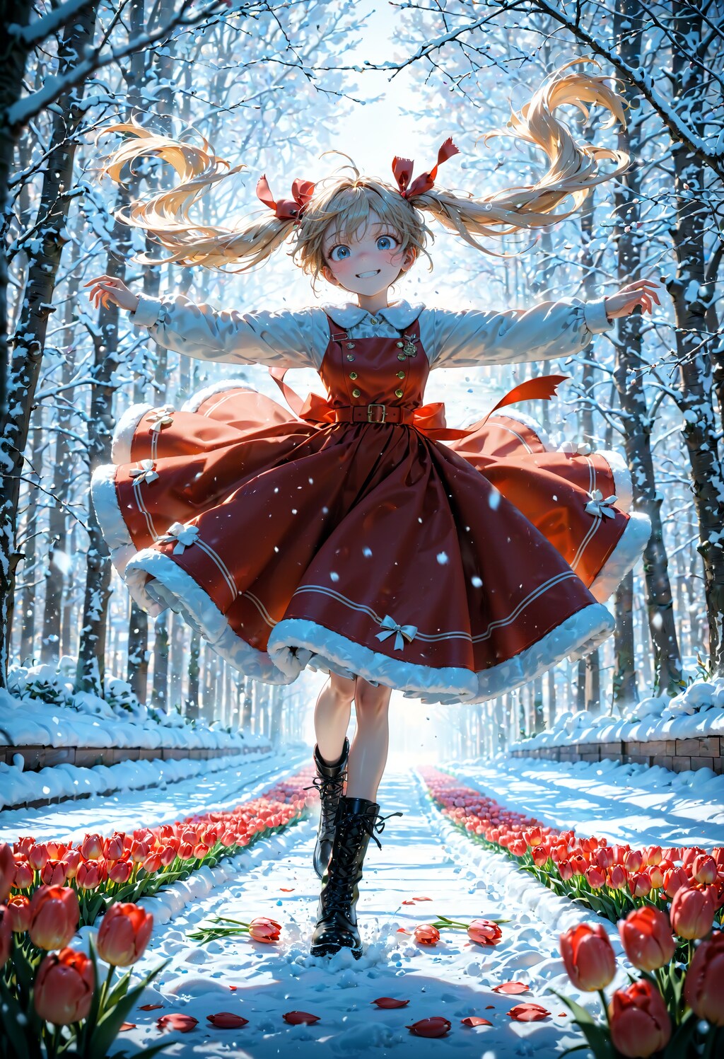 今日はチューリップを贈る日