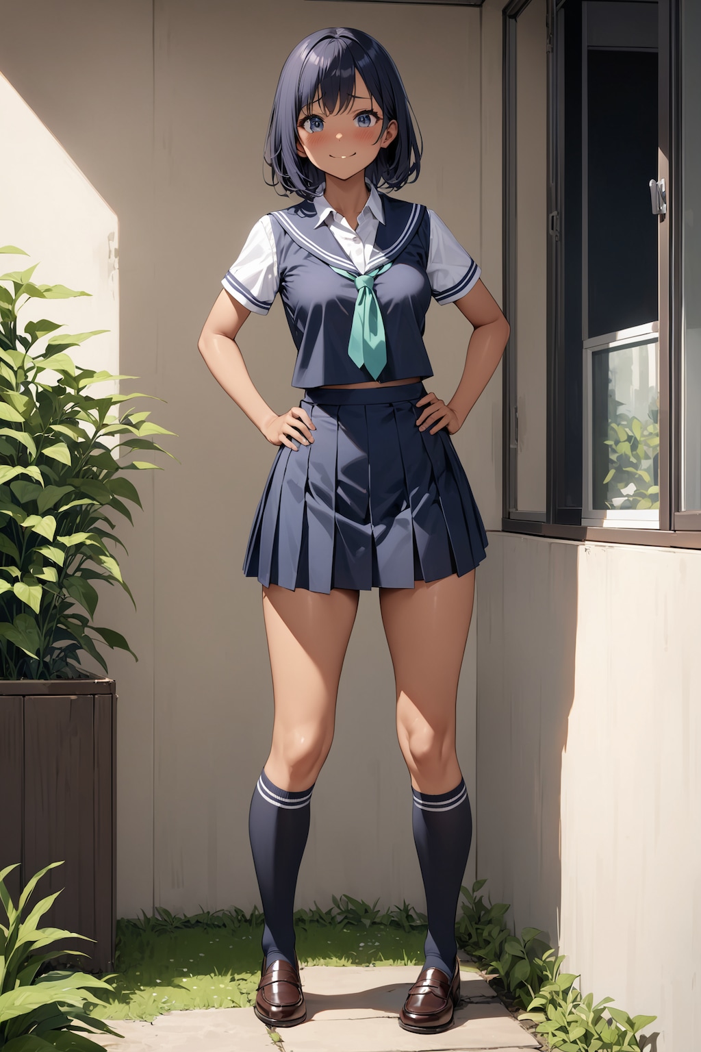 蝉の鳴くほど静かな庭