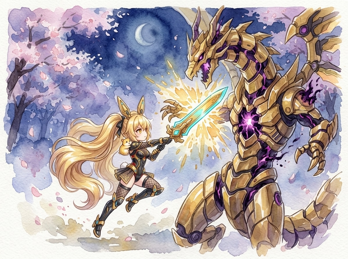 ソラVS堕落した機械竜 | の人気AIイラスト・グラビア