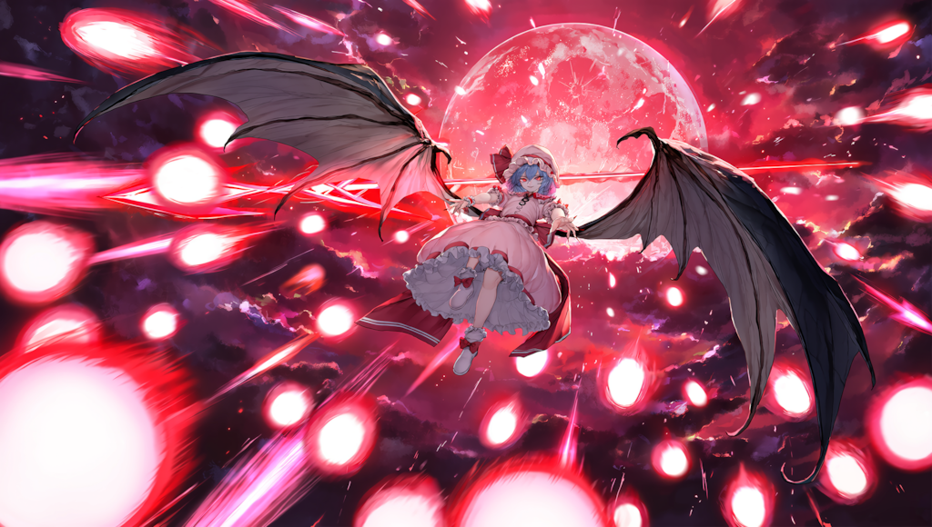 V5　東方　レミリア　弾幕
