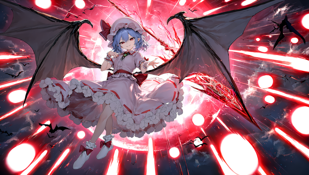 V5　東方　レミリア　弾幕