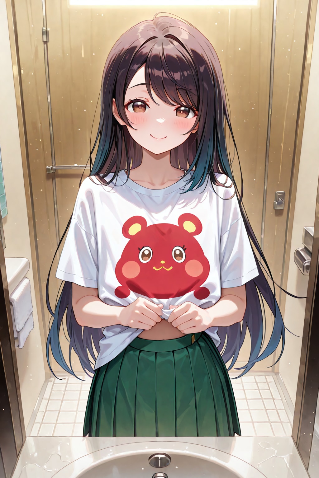 シャツも・・出来ちゃいました | の人気AIイラスト・グラビア