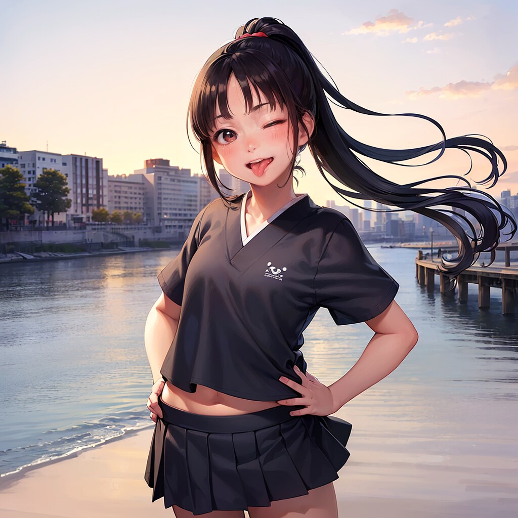 てへっ
