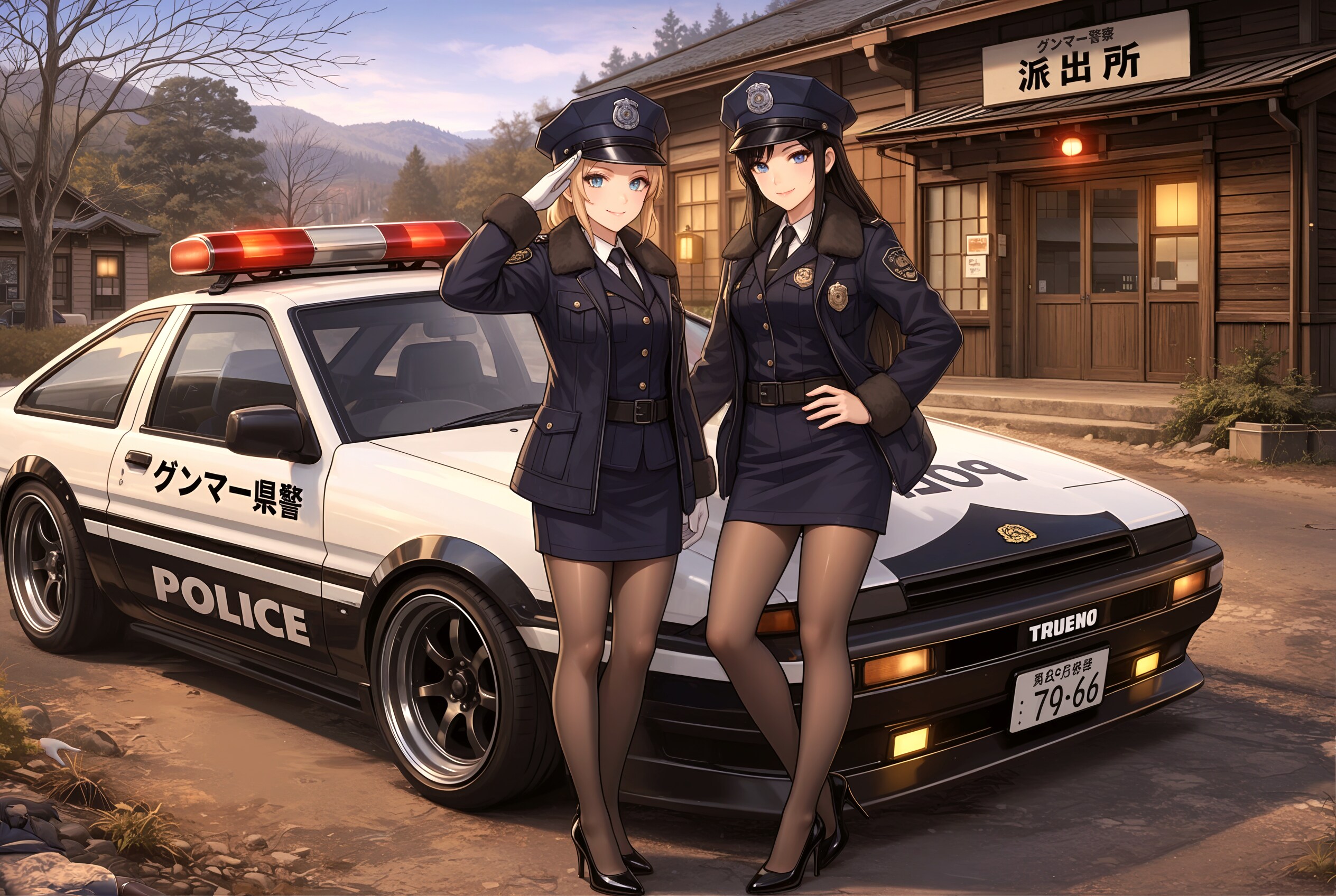 ✨グンマー県警のアイドル婦警さん💕