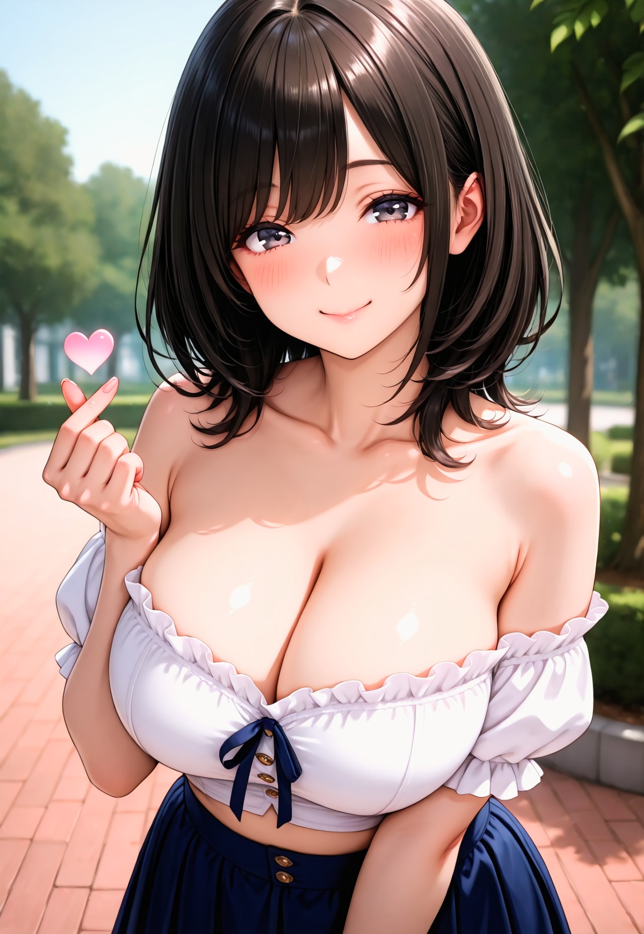 1729（白いオフショル）