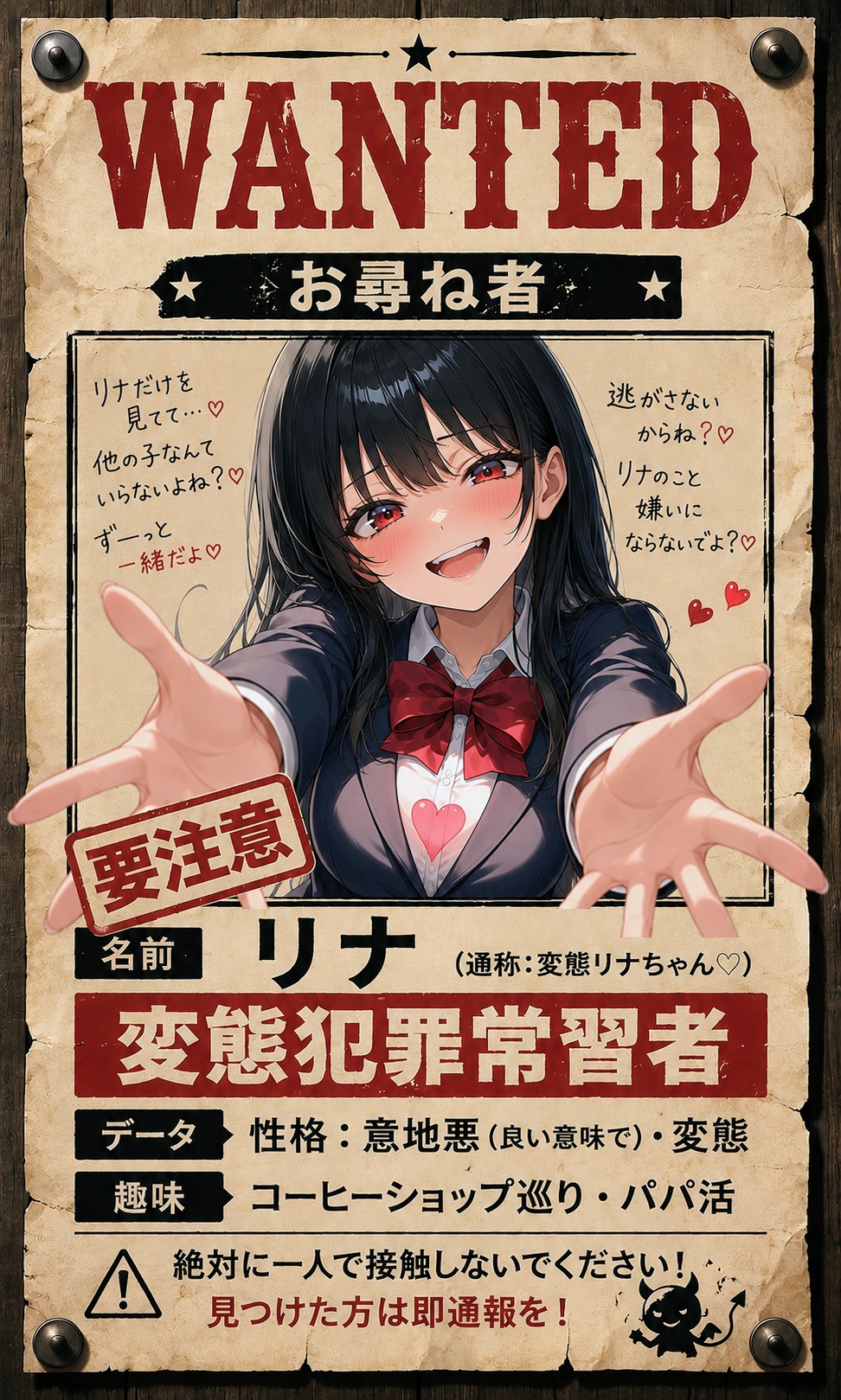 今日の貼り紙27【リナちゃん】