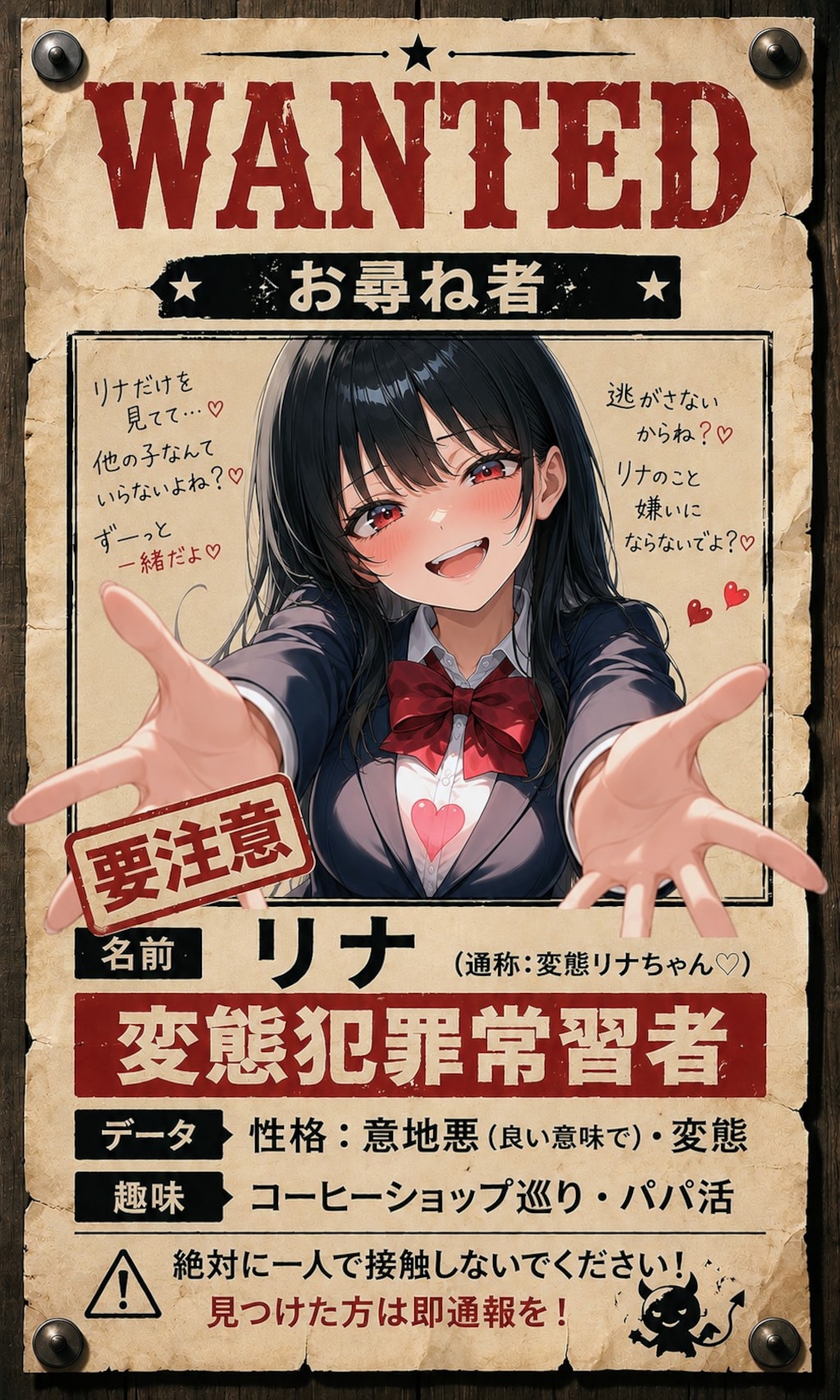 今日の貼り紙27【リナちゃん】