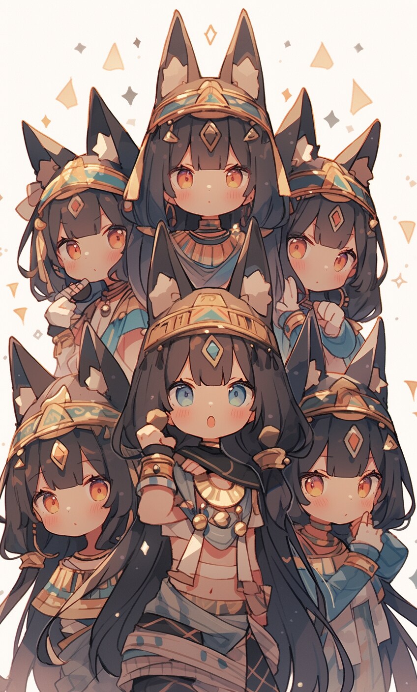 バステトにゃんにゃんず