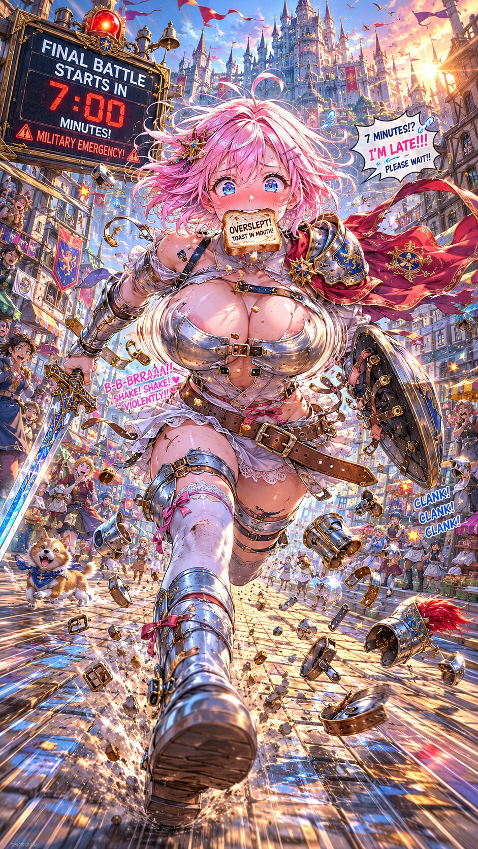 やばっ！