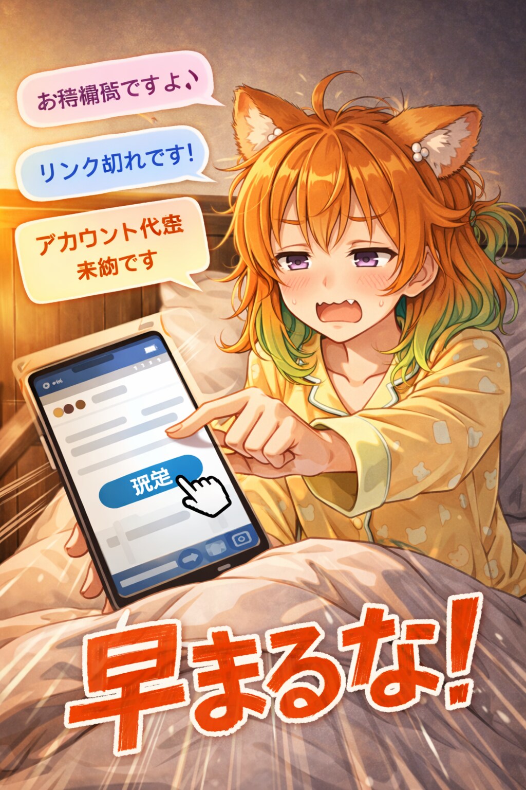 【フィッシング詐欺】私はこれでやっちまった…【注意喚起】 | の人気AIイラスト・グラビア