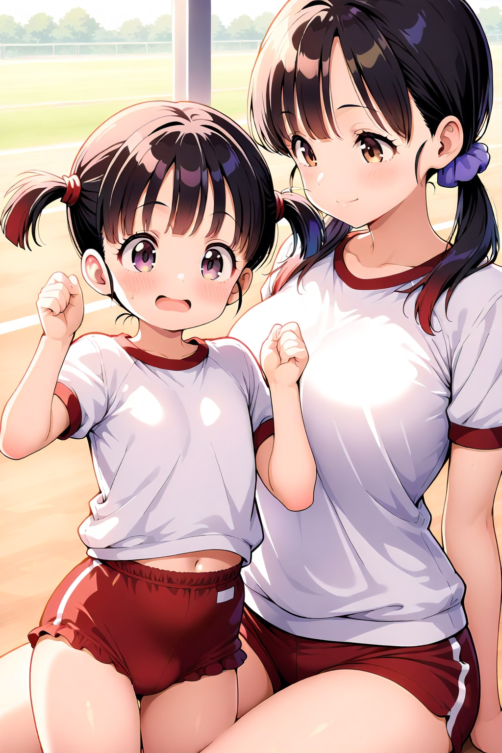 体操服美少女たち