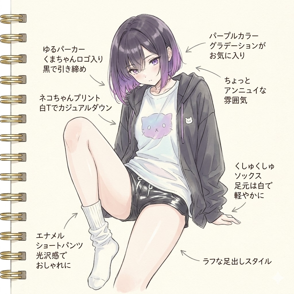 ファッションスケッチ版の看板娘達