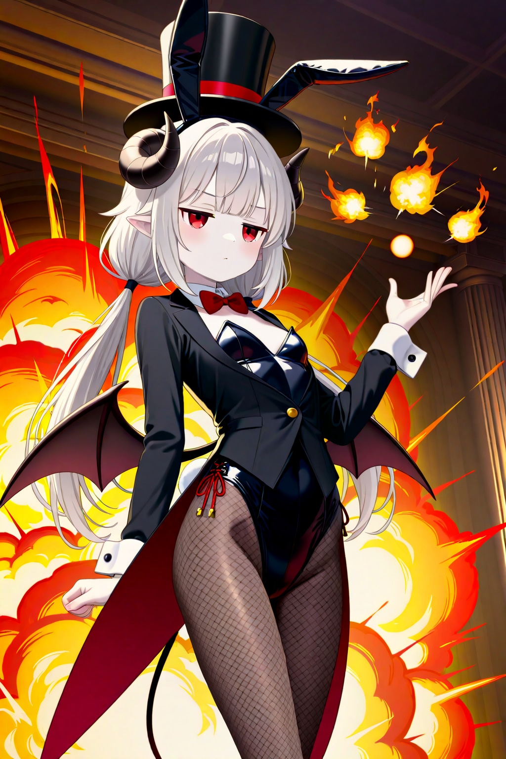 爆ぜるシルクハットバニーアイちゃん