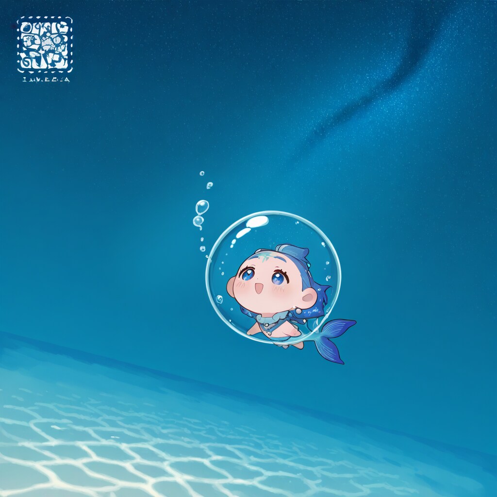 涼　Underwater Starry Sky