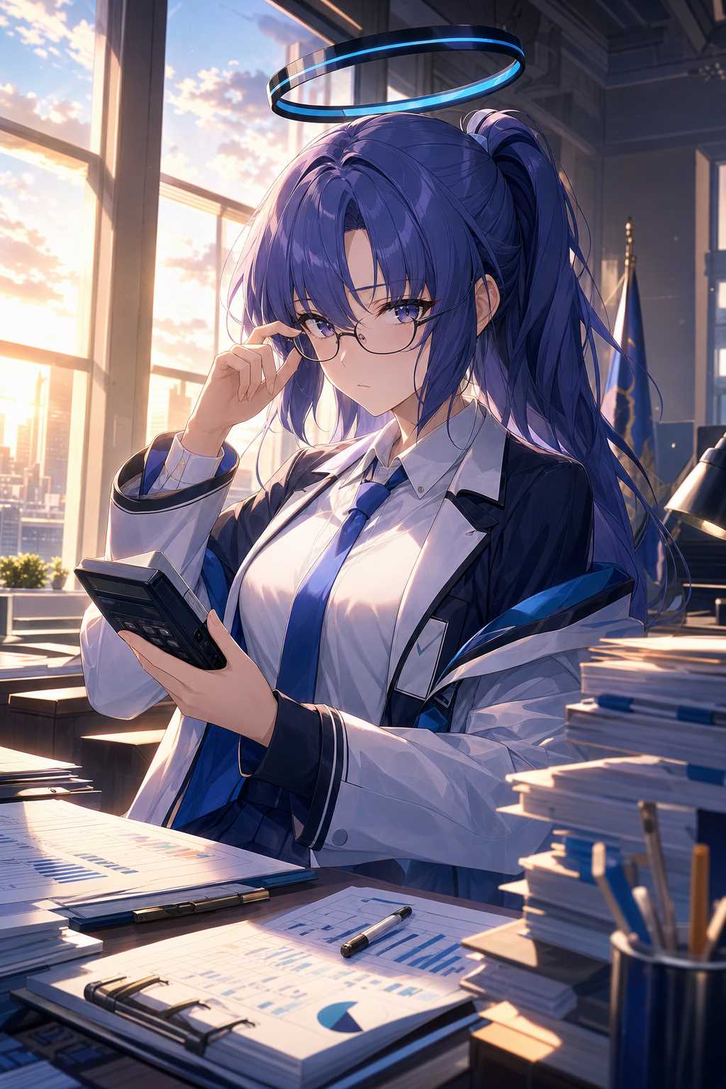 放課後の会計整理（早瀬ユウカ）