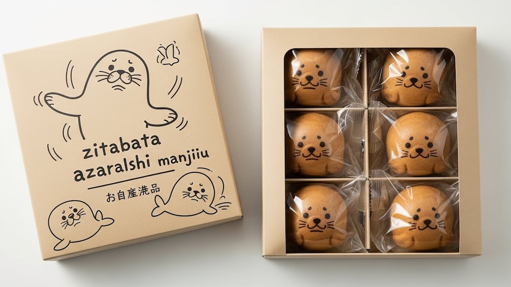 ジタバタアザラシまんじゅう