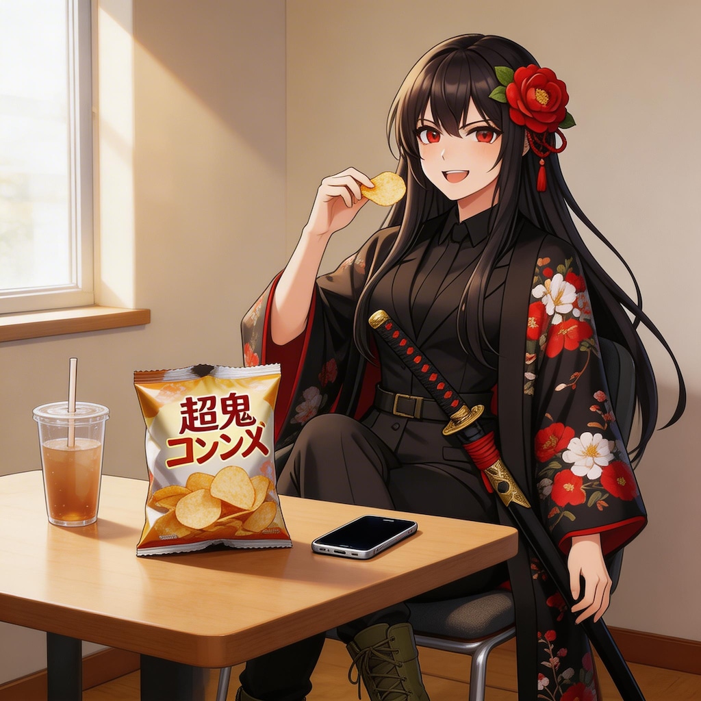ポテチとツバキ