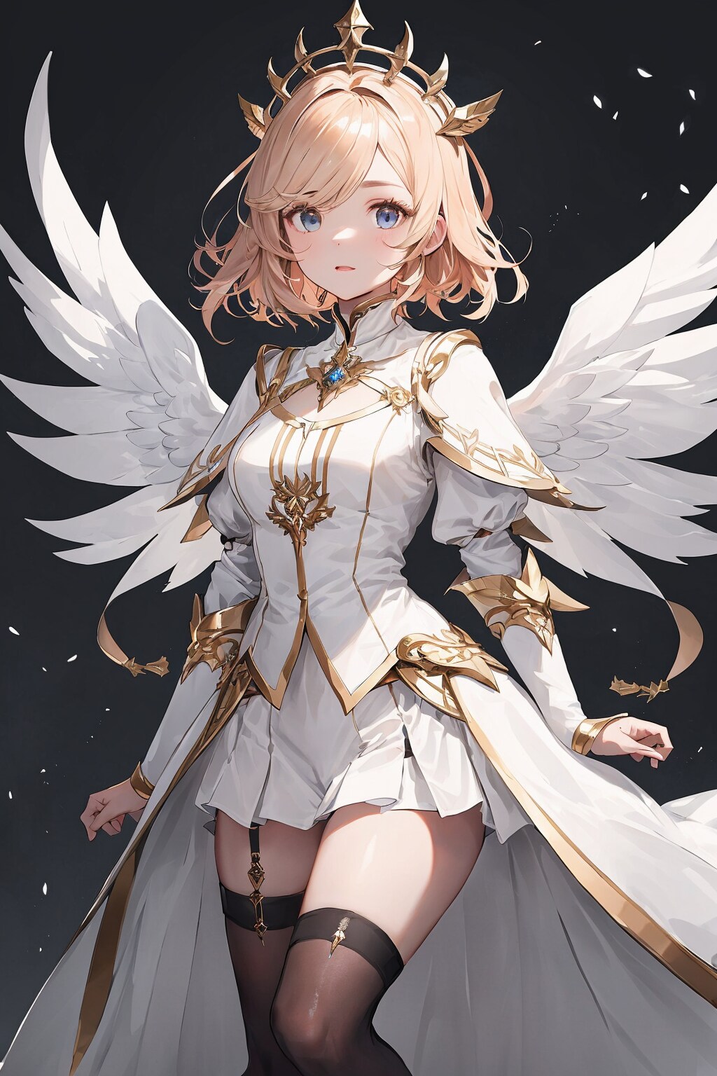 よそ行き衣装の天使ちゃん