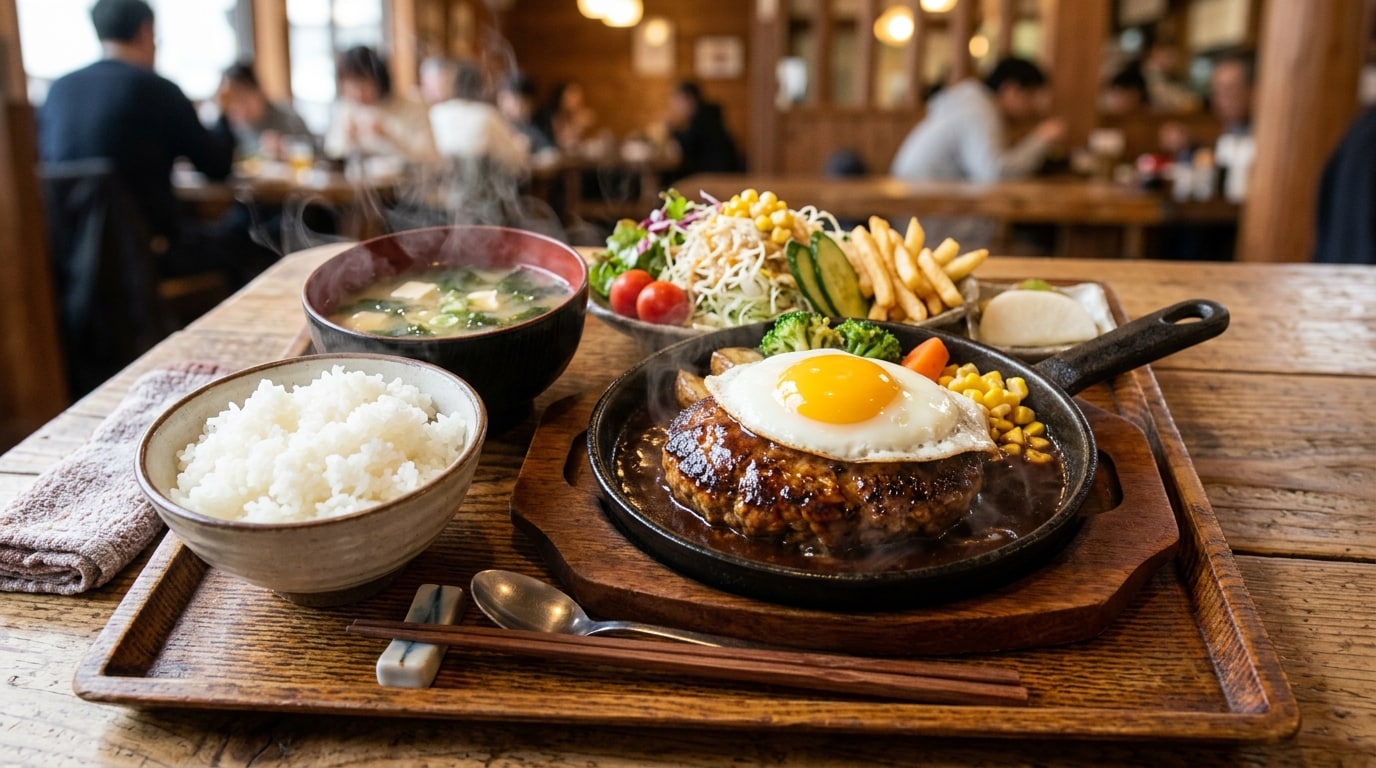 ハンバーグ定食